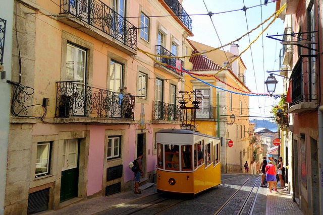 tramvaj v Lisabonu
