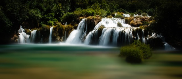 vodopády řeky Krka